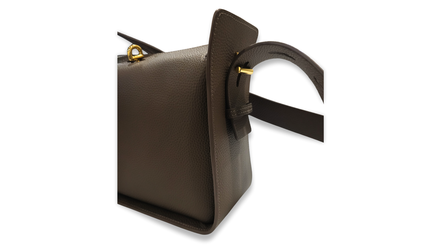 The Taylor Essentials Structured Leather Crossbody