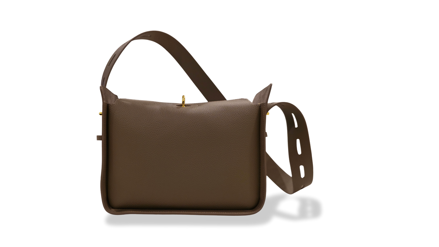 The Taylor Essentials Structured Leather Crossbody